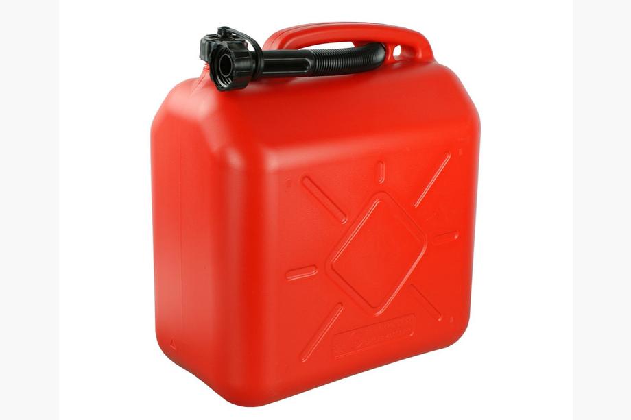 Canistra verticala din plastic pentru combustibil 20L Foto 2