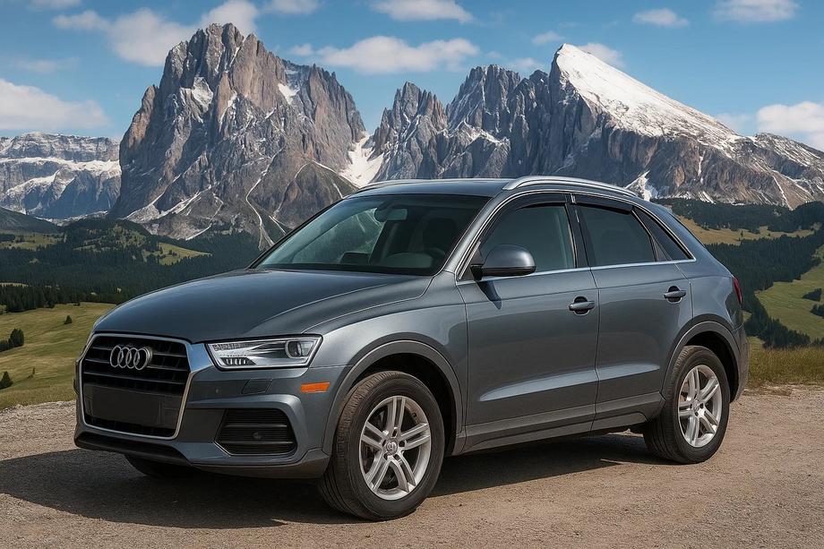 Audi Q3 2011-2019 Deflectoare Geamuri (4 buc, HIC) Image