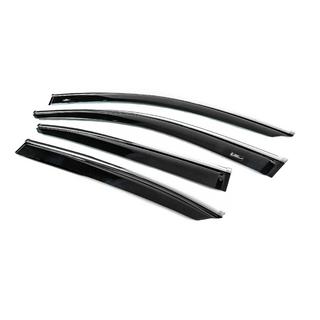 Deflectoare Geamuri SD cu Ornament Cromat pentru USA (4 buc, HIC) Honda Accord IX 2013-2017 foto 2