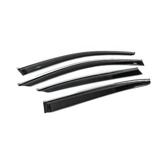 Deflectoare Geamuri SD cu Ornament Cromat pentru USA (4 buc, HIC) Honda Accord IX 2013-2017 foto 3