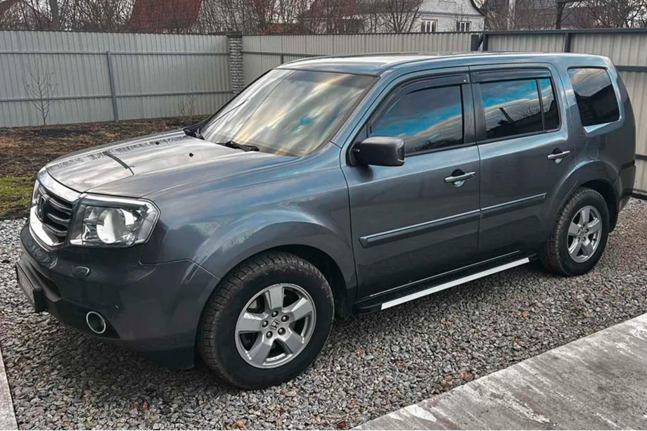 Honda Pilot 2008-2015 Deflectoare Geamuri (4 buc, HIC) Image