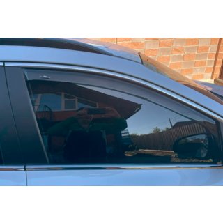 Deflectoare geam incastrabile (4 buc, HIC) Kia Sportage 2015-2021 foto 1