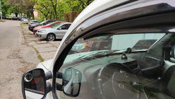 Fiat Doblo I 2005-2010 Deflectoare Geamuri (2 buc, Sunplex Sport) foto 3