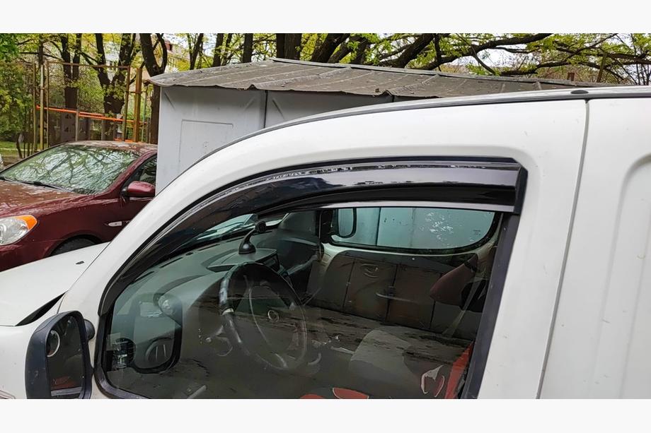 Fiat Doblo I 2005-2010 Deflectoare Geamuri (2 buc, Sunplex Sport) Foto 2