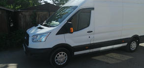 Ford Transit 2014- Deflectoare Geamuri (2 buc, Sunplex Sport) foto 2