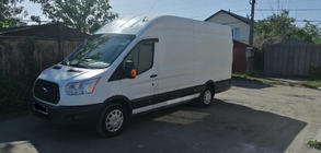 Ford Transit 2014- Deflectoare Geamuri (2 buc, Sunplex Sport) foto 3