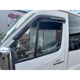 Deflectoare Geamuri (2 buc, Sunplex Sport) Mercedes Sprinter W901/902/903/904/905 1995–2006 foto 2