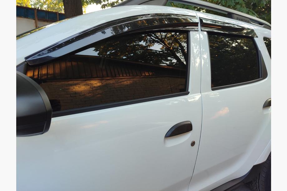 Renault Duster 2018-2024 Deflectoare Geamuri (4 buc, Sunplex Sport) Image