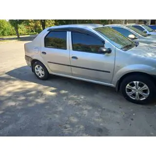 Deflectoare Geamuri (4 buc, Sunplex Sport) Renault Logan I 2008-2013 foto 3