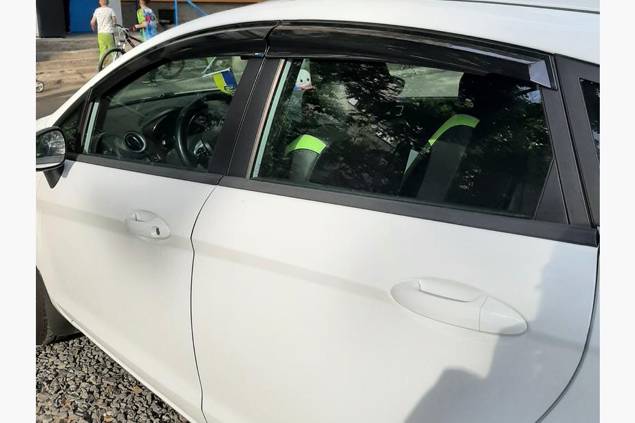 Ford Fiesta 2008-2017 Deflectoare Geamuri (4 buc, Sunplex Sport) Foto 7