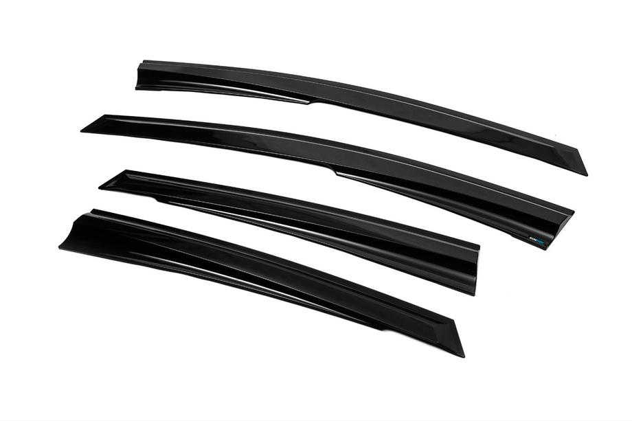 Ford Fiesta 2008-2017 Deflectoare Geamuri (4 buc, Sunplex Sport) Foto 12