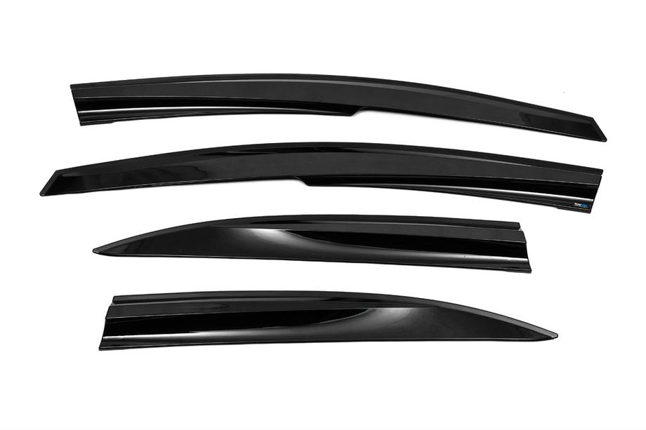 Honda Civic Sedan VIII 2006-2011 Deflectoare Geamuri (4 buc, Sunplex Sport) Foto 3