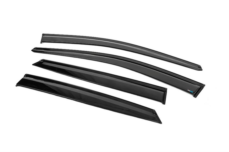 Hyundai IX-35 2010-2015 Deflectoare Geamuri (4 buc, Sunplex Sport) Foto 4