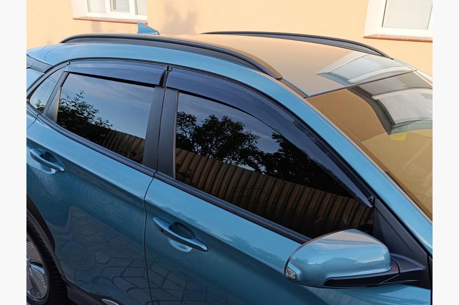 Hyundai Kona 2017-2023 Deflectoare Geamuri (4 buc, Sunplex Sport) Foto 1