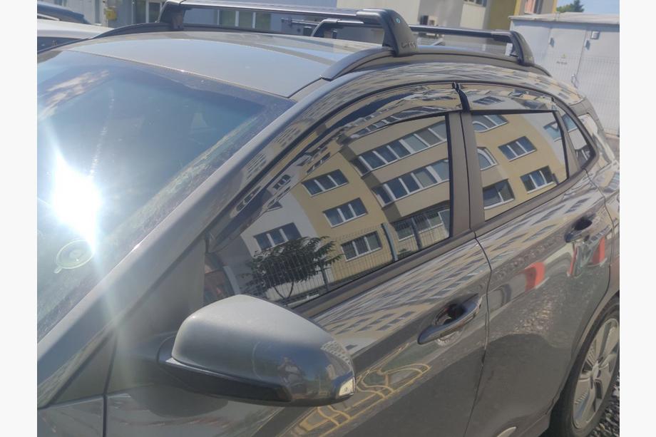 Hyundai Kona 2017-2023 Deflectoare Geamuri (4 buc, Sunplex Sport) Foto 5