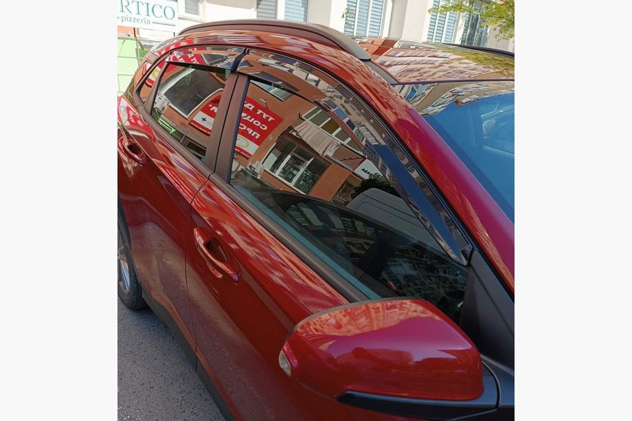 Hyundai Kona 2017-2023 Deflectoare Geamuri (4 buc, Sunplex Sport) Foto 7