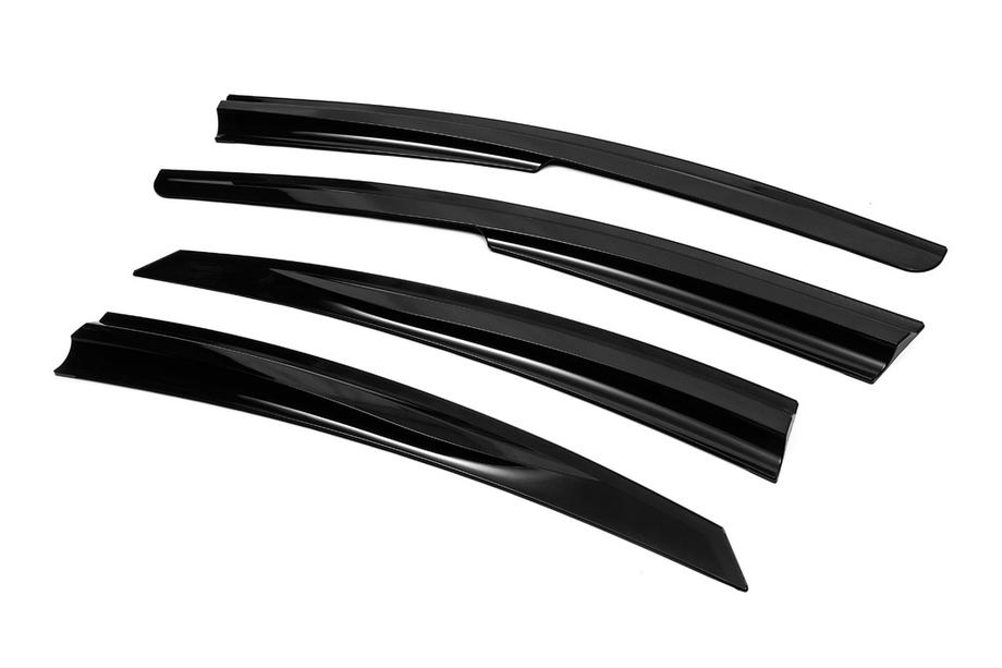 Hyundai Sonata YF 2010-2014 Deflectoare Geamuri (4 buc, Sunplex Sport) Foto 6
