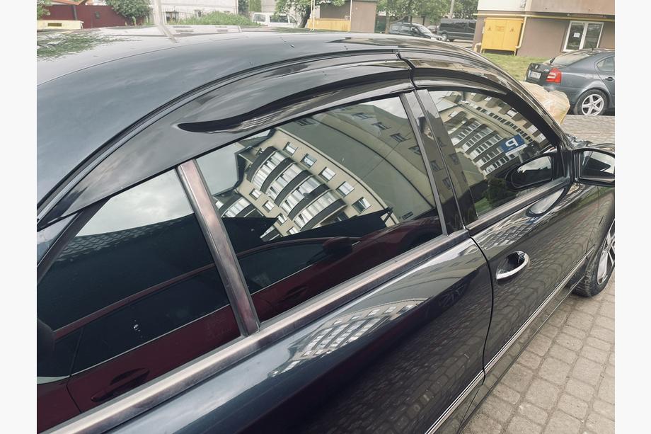 Mercedes E-class W211 2002-2009 Deflectoare Geamuri SD (4 buc, Sunplex Sport) Foto 2