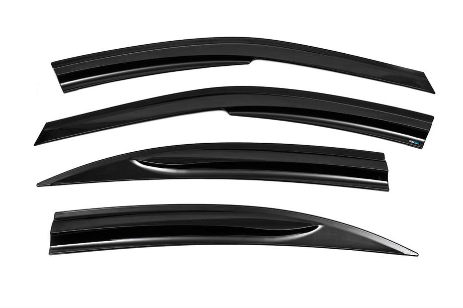 Mercedes E-class W211 2002-2009 Deflectoare Geamuri SD (4 buc, Sunplex Sport) Foto 7