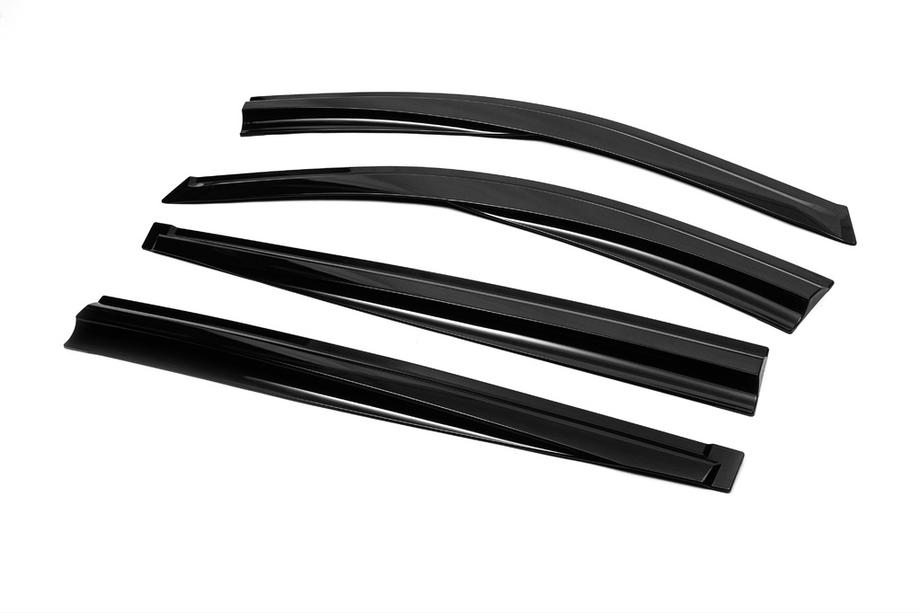 Mitsubishi L200 2006-2015 Deflectoare Geamuri (4 buc, Sunplex Sport) Foto 11