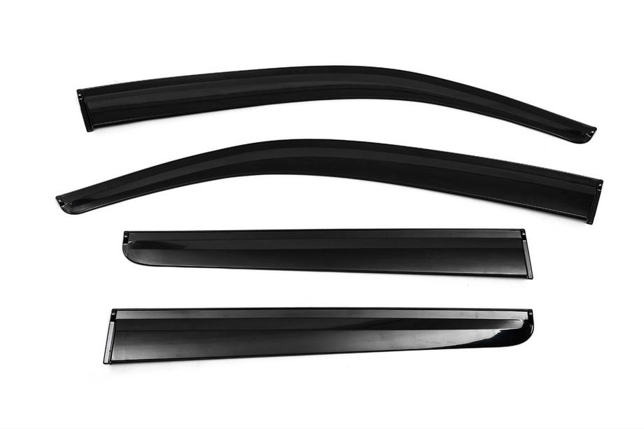 Nissan Navara 2006-2015 Deflectoare Geamuri (4 buc, Sunplex Sport) Foto 8