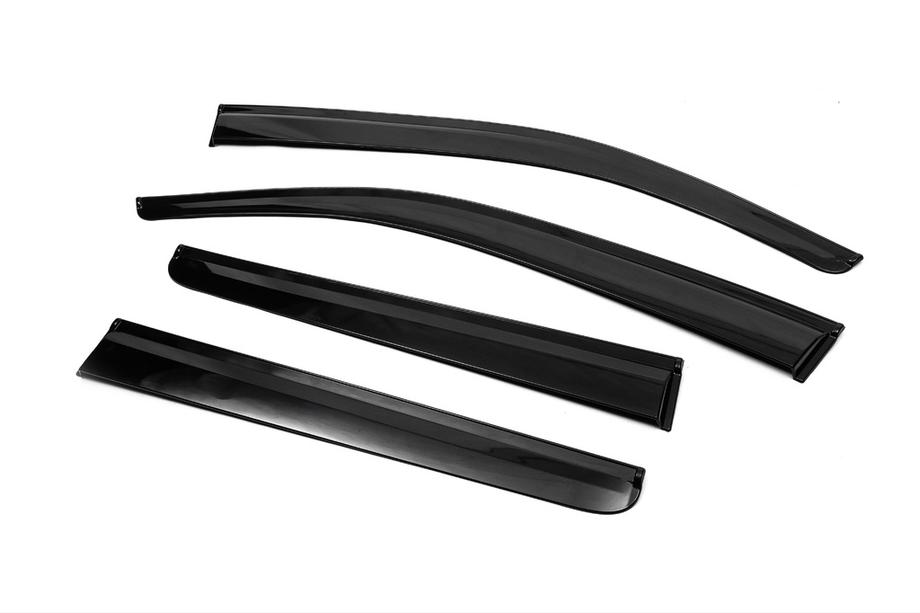 Nissan Navara 2006-2015 Deflectoare Geamuri (4 buc, Sunplex Sport) Foto 2