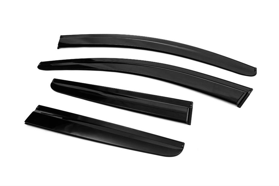 Nissan Qashqai 2007-2010 Deflectoare Geamuri (4 buc, Sunplex Sport) Foto 12