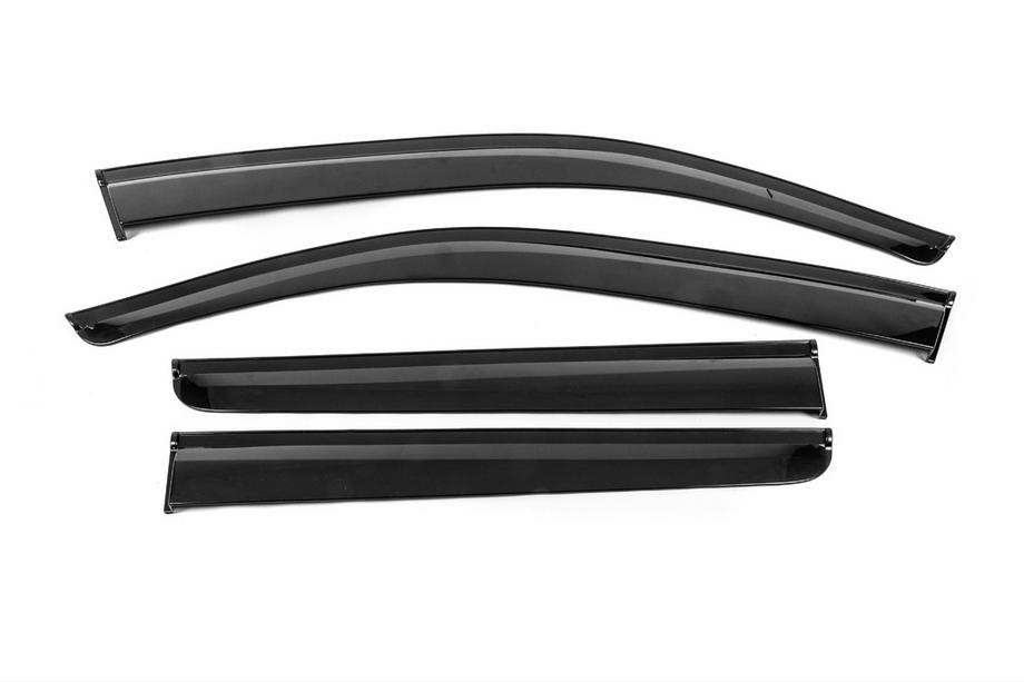 Nissan NP300 1999-2015 Deflectoare Geamuri (4 buc, Sunplex Sport) Foto 2