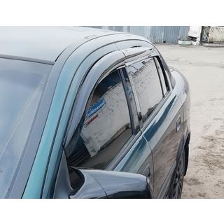 Deflectoare Geam SD/HB (4 buc, Sunplex Sport) Opel Astra G classic 1998-2012 foto 2