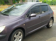 Peugeot 307 2001-2008 Deflectoare Geamuri HB (4 buc, Sunplex Sport) foto 3