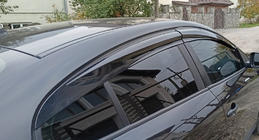 Renault Fluence 2009-2016 Deflectoare Geamuri (4 buc, Sunplex Sport) foto 2