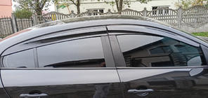 Renault Fluence 2009-2016 Deflectoare Geamuri (4 buc, Sunplex Sport) foto 3