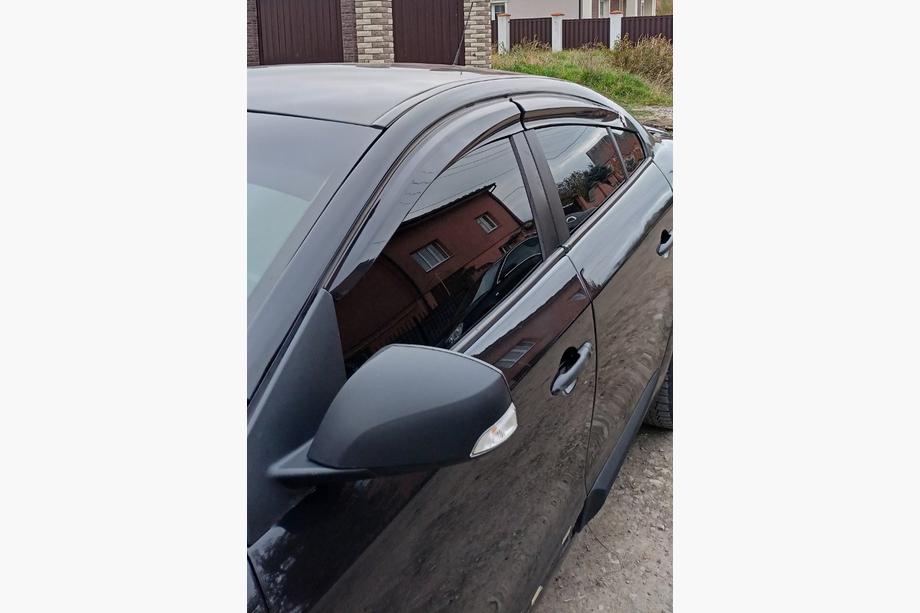 Renault Fluence 2009-2016 Deflectoare Geamuri (4 buc, Sunplex Sport) Foto 5