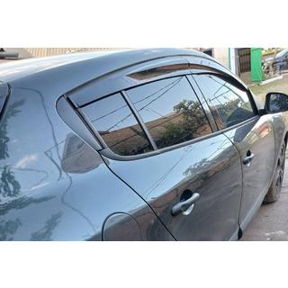 Deflectoare Geamuri HB (4 buc, Sunplex Sport) Renault Megane III 2009-2016 foto 3