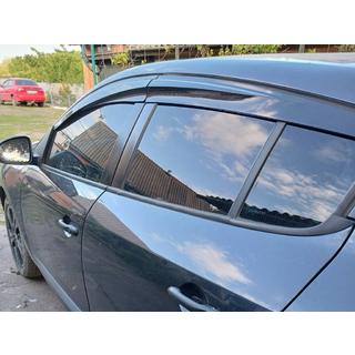 Deflectoare Geamuri HB (4 buc, Sunplex Sport) Renault Megane III 2009-2016 foto 2