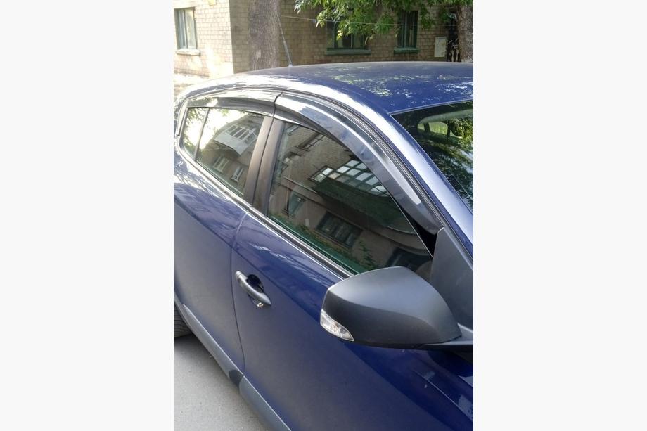 Renault Megane III 2009-2016 Deflectoare Geamuri HB (4 buc, Sunplex Sport) Foto 5