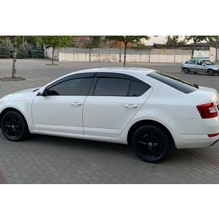 Deflectoare geam Liftback (4 buc, Sunplex Sport) Skoda Octavia III A7 2013-2019 foto 2
