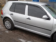 Volkswagen Golf 4 1997-2006 Deflectoare Geamuri HB (4 buc, Sunplex Sport) foto 3