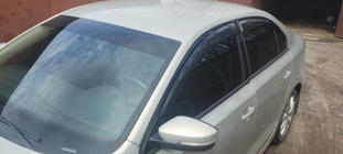 Volkswagen Jetta 2011-2018 Deflectoare Geamuri (4 buc, Sunplex Sport) foto 2