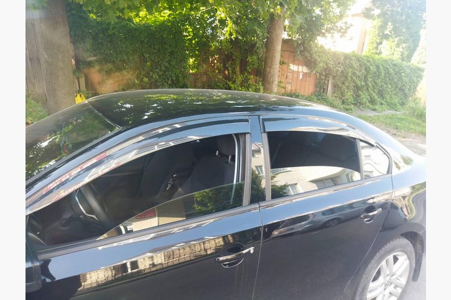 Volkswagen Jetta 2011-2018 Deflectoare Geamuri (4 buc, Sunplex Sport) Image