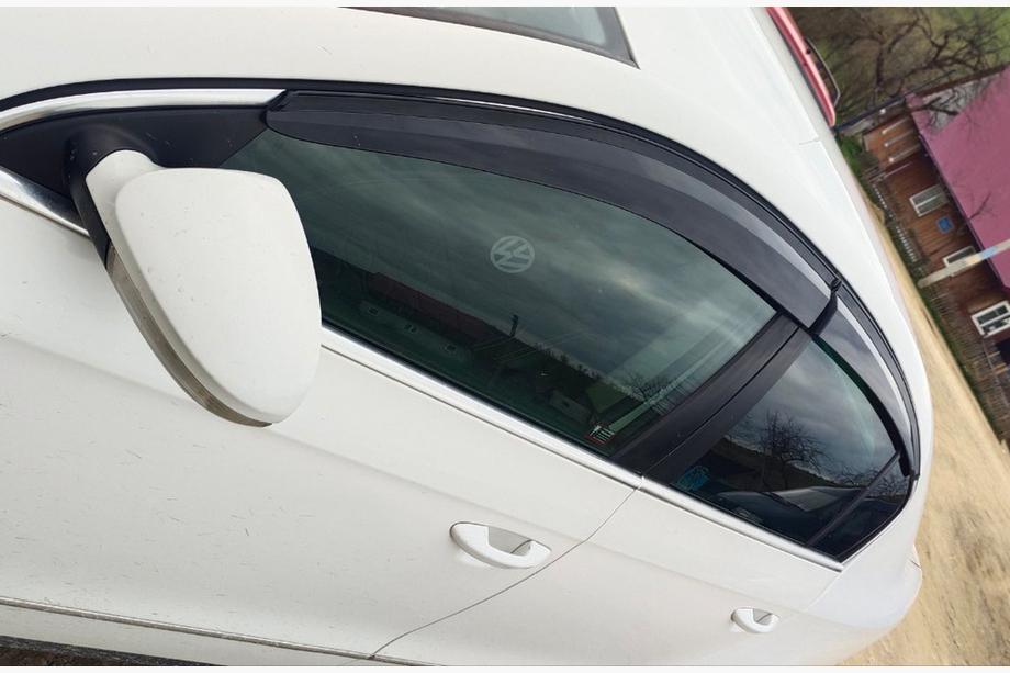 Volkswagen Passat B6 2006-2012 Deflectoare Geamuri SD (4 buc, Sunplex Sport) Foto 3