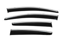 Ford Focus III 2011-2017 Deflectoare geam cu ornament cromat HB/Sedan (4 buc, Sunplex Chrome) foto 4