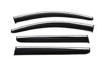 Ford Courier 2014-2023 Deflectoare geamuri cu ornament cromat (4 buc, Sunplex Chrome) foto 5