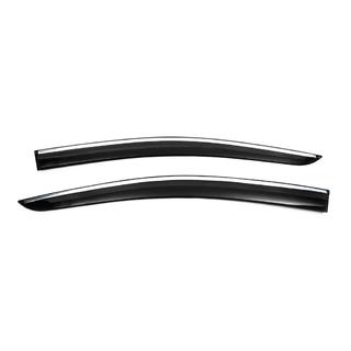 Deflectoare geamuri cu ornament cromat (2 buc., Sunplex Chrome) Volkswagen Caddy 2020- foto 3