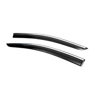 Deflectoare geamuri cu ornament cromat (2 buc., Sunplex Chrome) Volkswagen Caddy 2020- foto 4