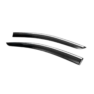 Deflectoare geamuri cu ornament cromat (2 buc., Sunplex Chrome) Volkswagen Caddy 2020- foto 4