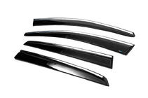 Volkswagen Golf 7/E-Golf 2012-2020 Deflectoare geamuri cu ornament cromat HB (4 buc, Sunplex Chrome) foto 6