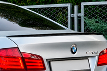 BMW 5 Series F10/F11 2010–2016 Spoiler Lip Sunplex (pentru F10, negru) foto 3