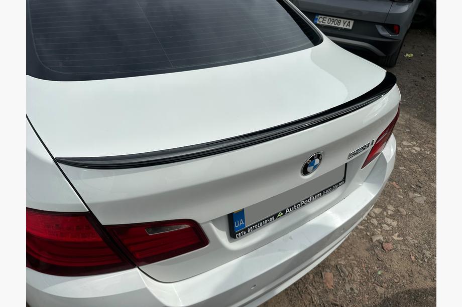 BMW 5 Series F10/F11 2010–2016 Spoiler Lip Sunplex (pentru F10, negru) Foto 13