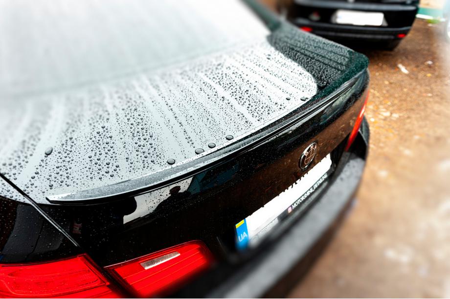 BMW 5 Series F10/F11 2010–2016 Spoiler Lip Sunplex (pentru F10, negru) Foto 18